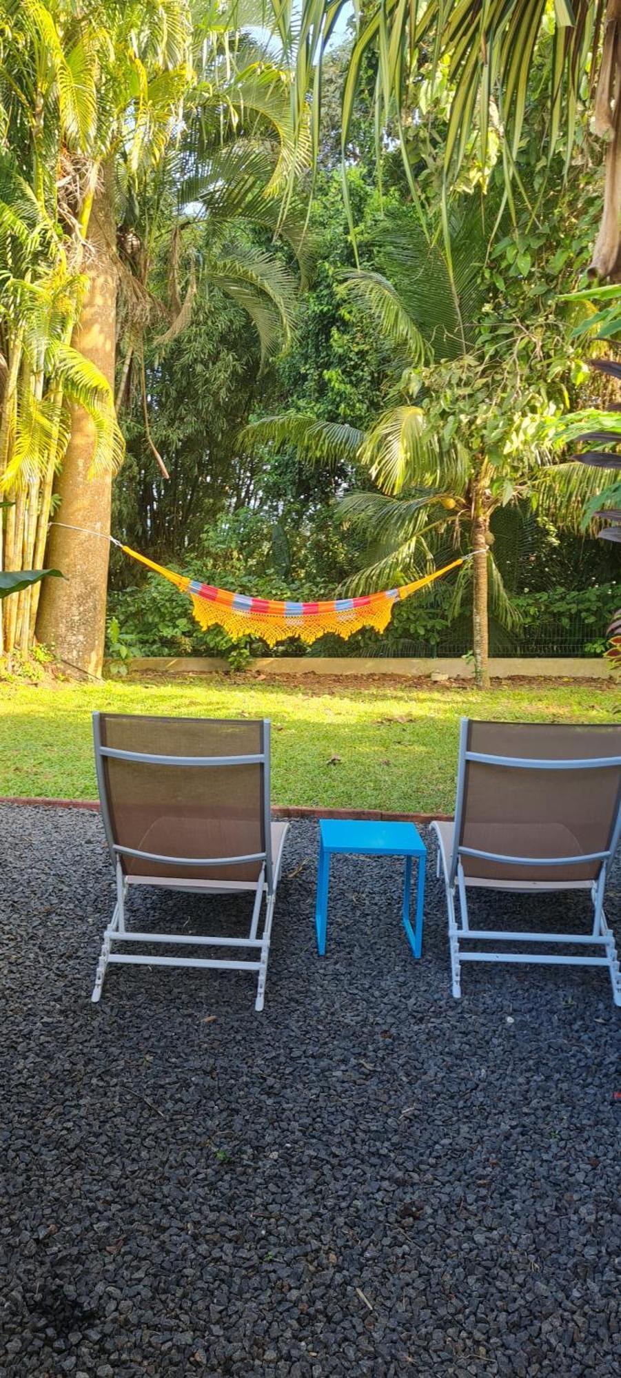 Gite Kaz A Topaze, Piscine, Jardin Tropical Sainte-Rose Exterior photo
